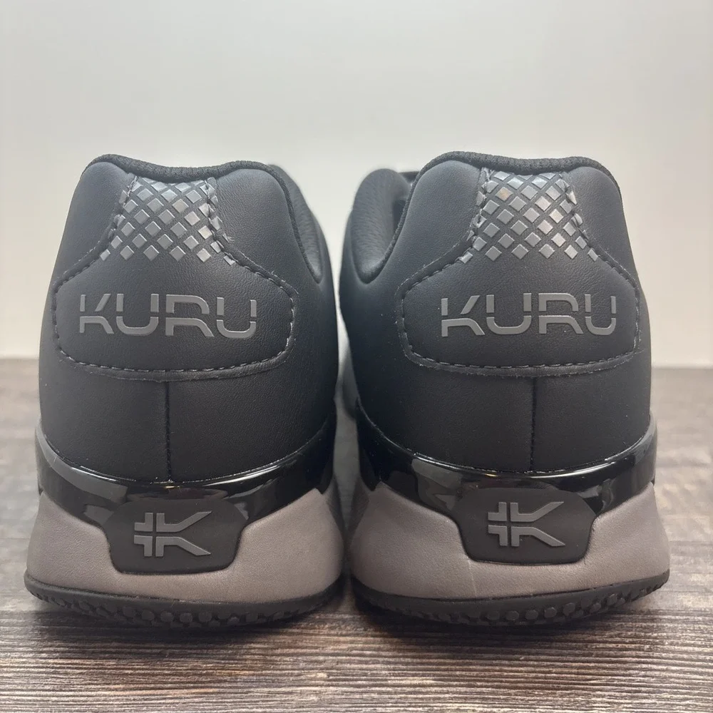 KURU Quantum 2 Women's 10.5 Wide Sneaker Jet Black/Slate Gray 2.0 Athletic‎ Shoe